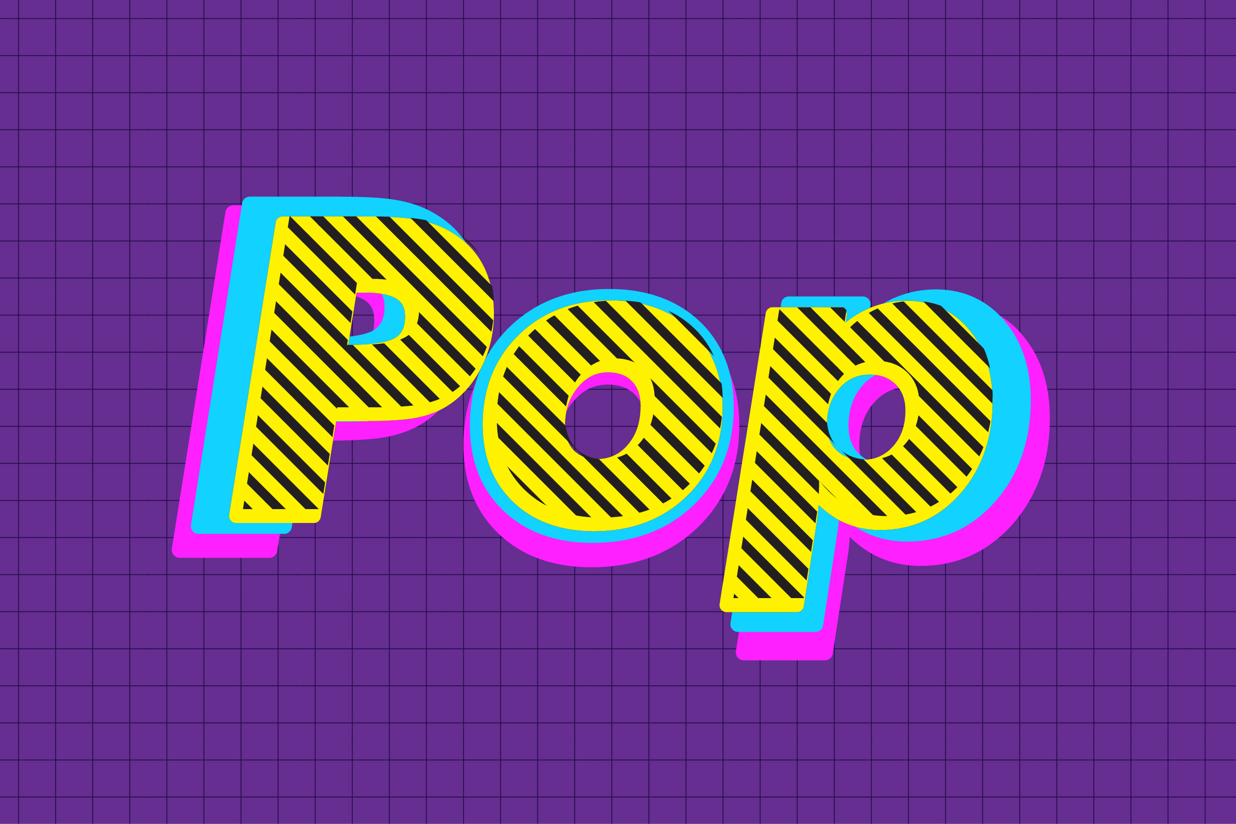 Pop Art Text Effect for Illustrator by memetxsaputra